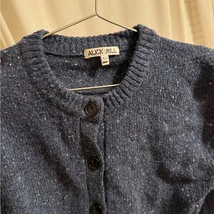 Alex Mill Francis Cardigan in Donegal Navy / XS